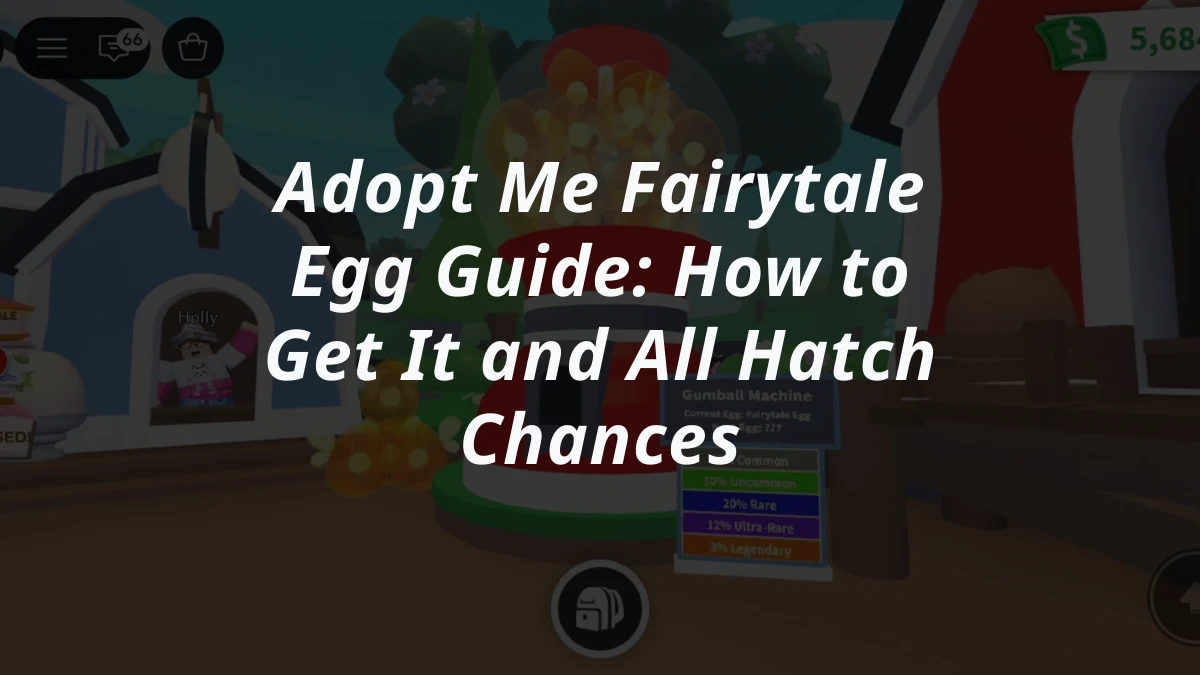 Adopt Me Fairytale Egg Guide: How to Get It and All Hatch Chances