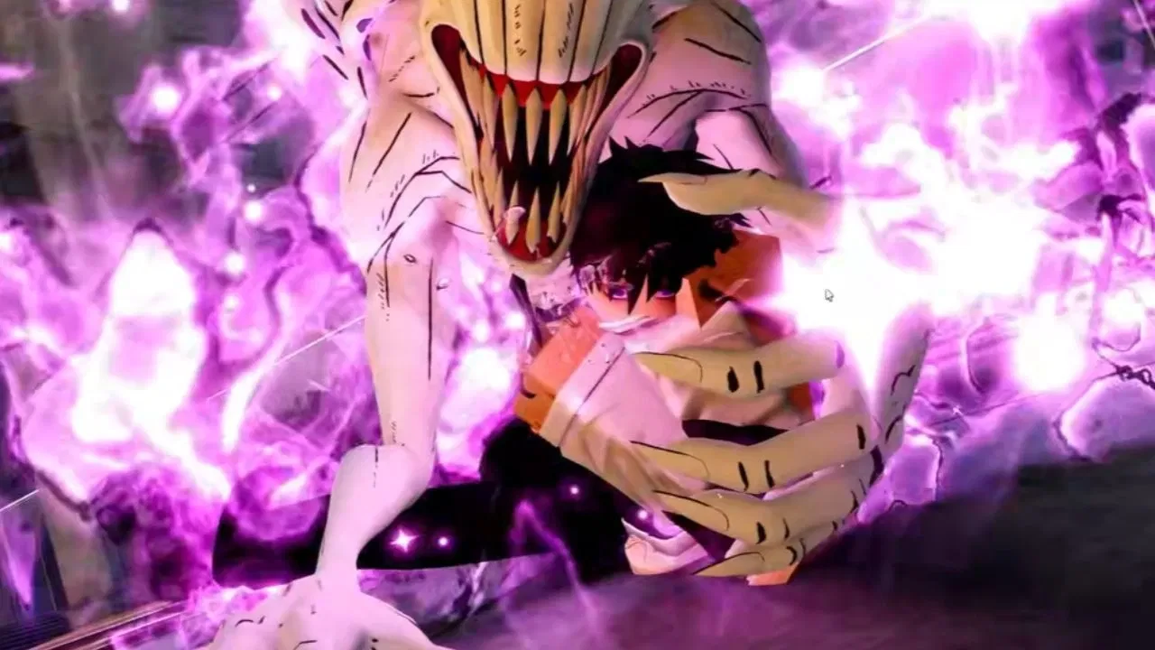 Base Cursed Lover and his cursed spirit in Anime Origins combat