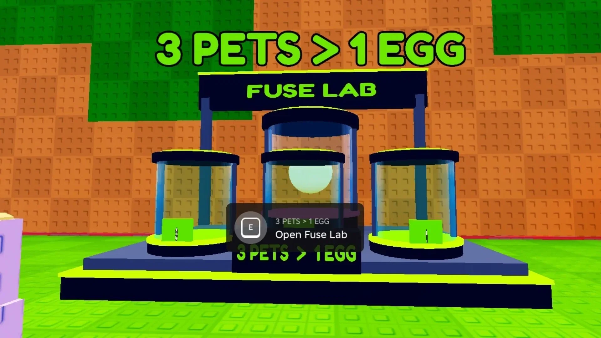 The Fuse Lab station with its in-game Open Fuse Lab prompt