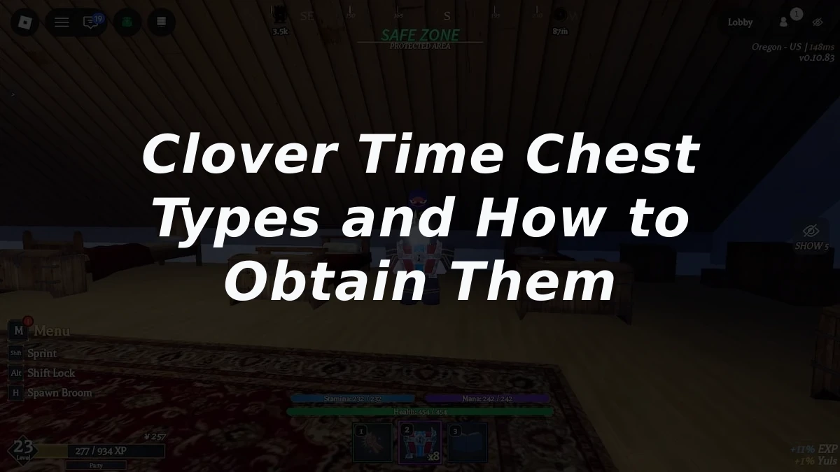 Clover Time Chest Types and How to Obtain Them