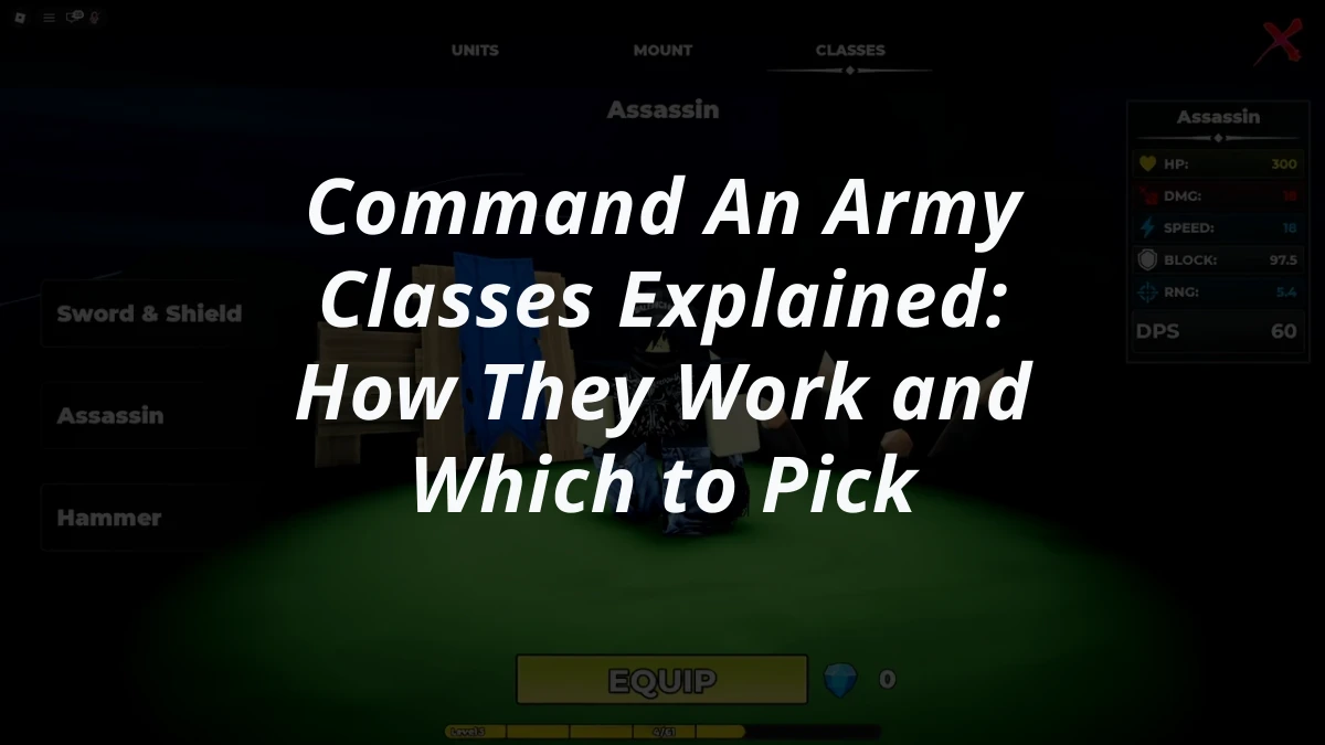Command An Army Classes Explained: How They Work and Which to Pick