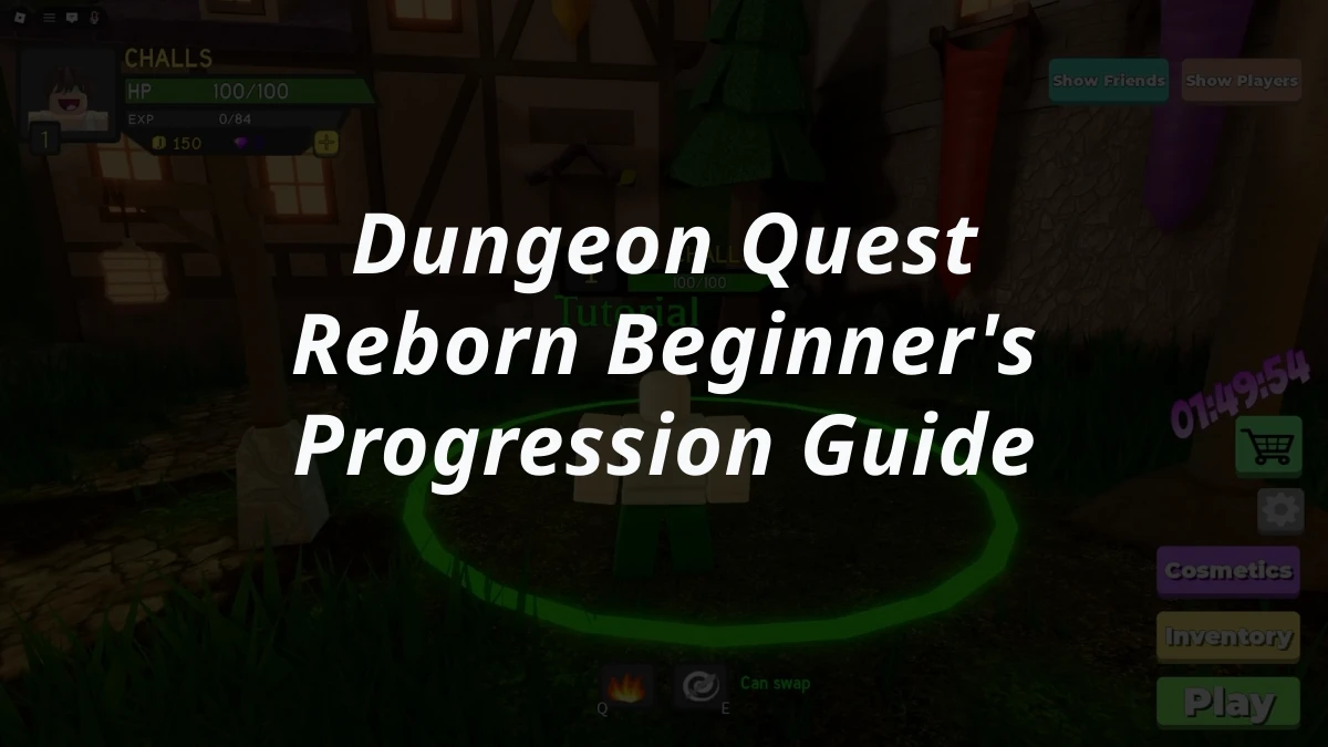 Dungeon Quest Reborn Beginner's Progression Guide