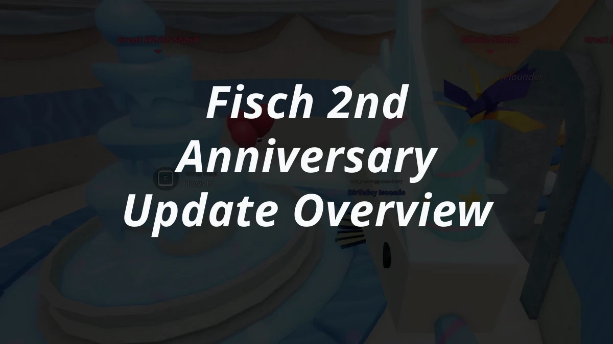 Fisch 2nd Anniversary Update Overview