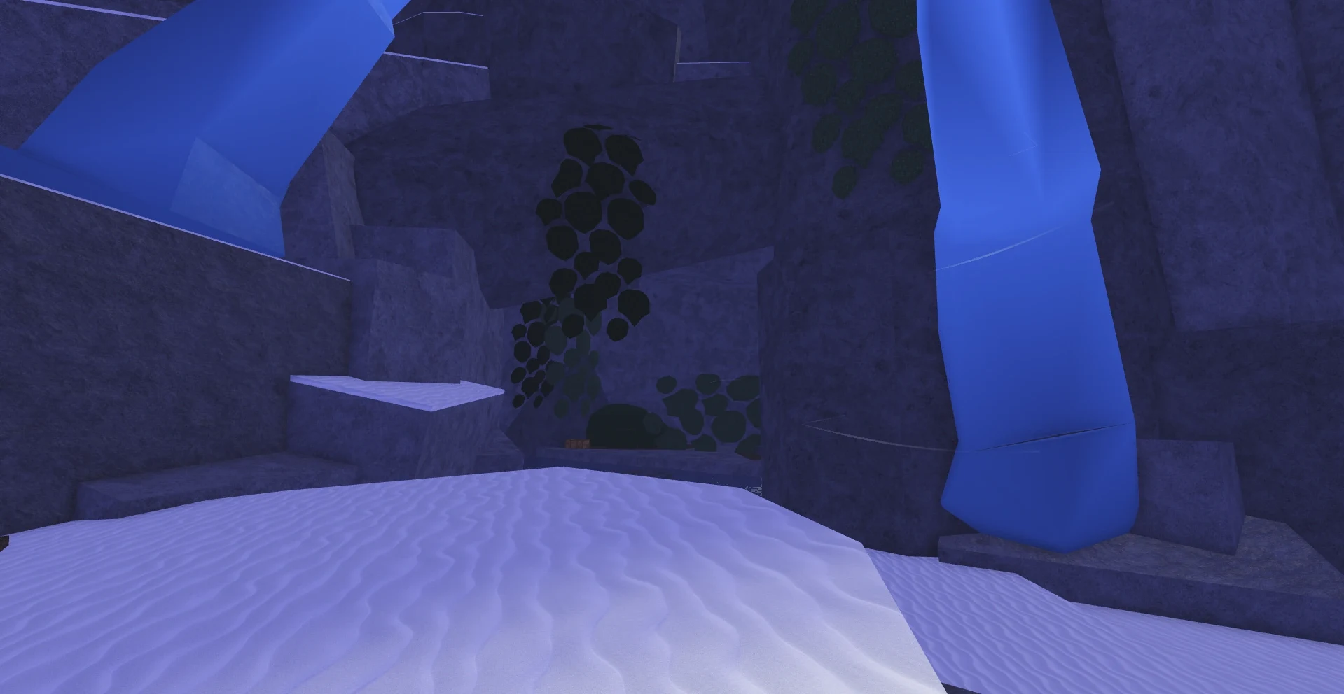 Overgrowth Caves fishing area in Fisch's Northern Expedition