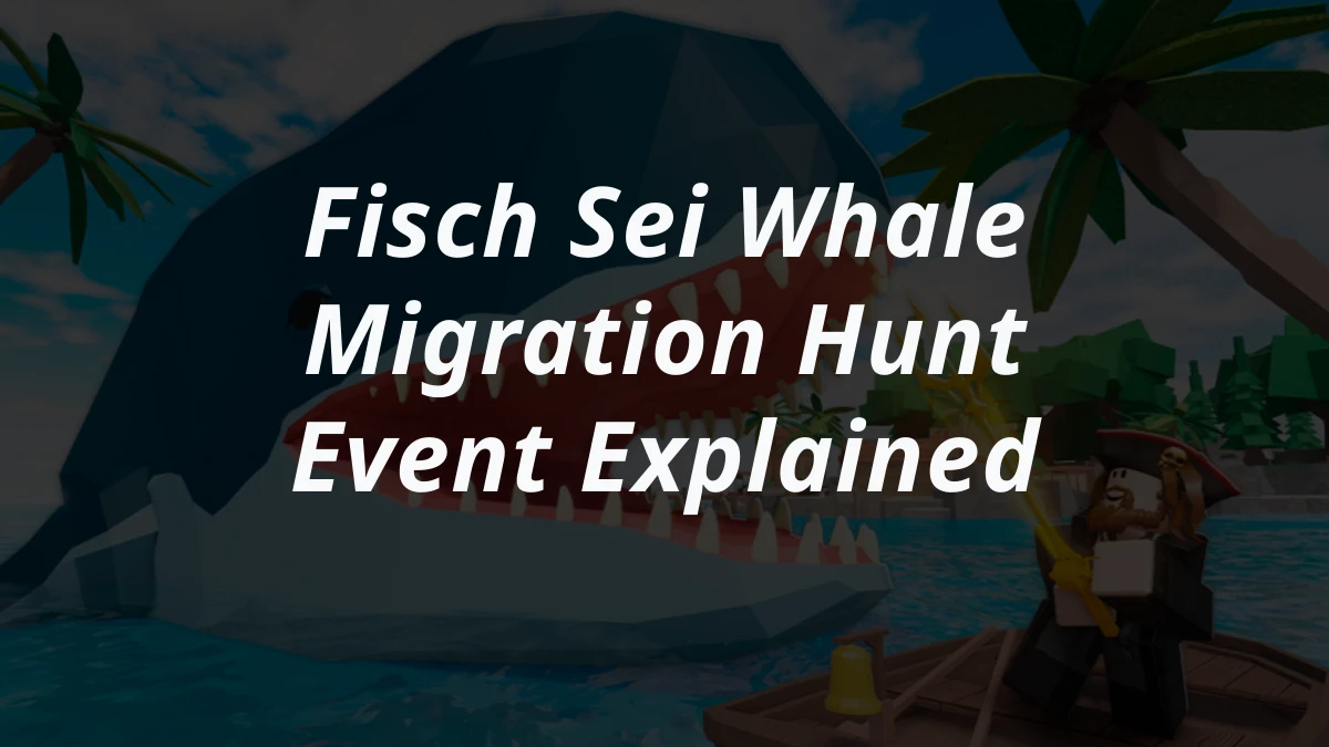 Fisch Sei Whale Migration Hunt Event Explained