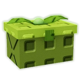 Green Beanpod Chest reward from Grow a Garden's Gold Cauldron