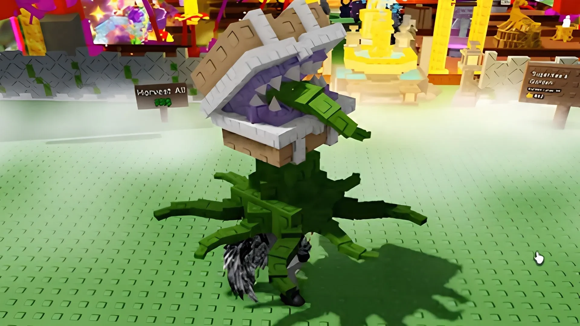 Chest Mimic pet with its lid open in Grow a Garden