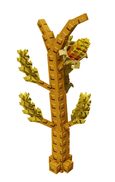 Mature Maize Stalk crop with golden stalks and colorful ears of corn
