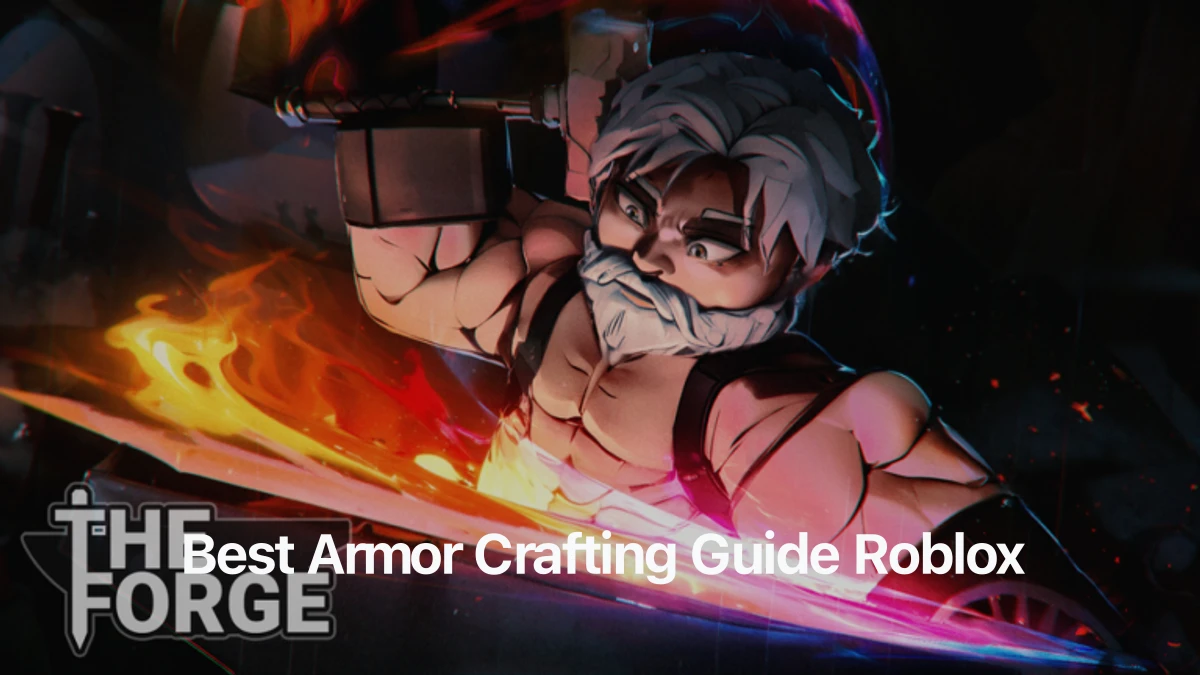 How to Craft the Best Armor in Roblox The Forge