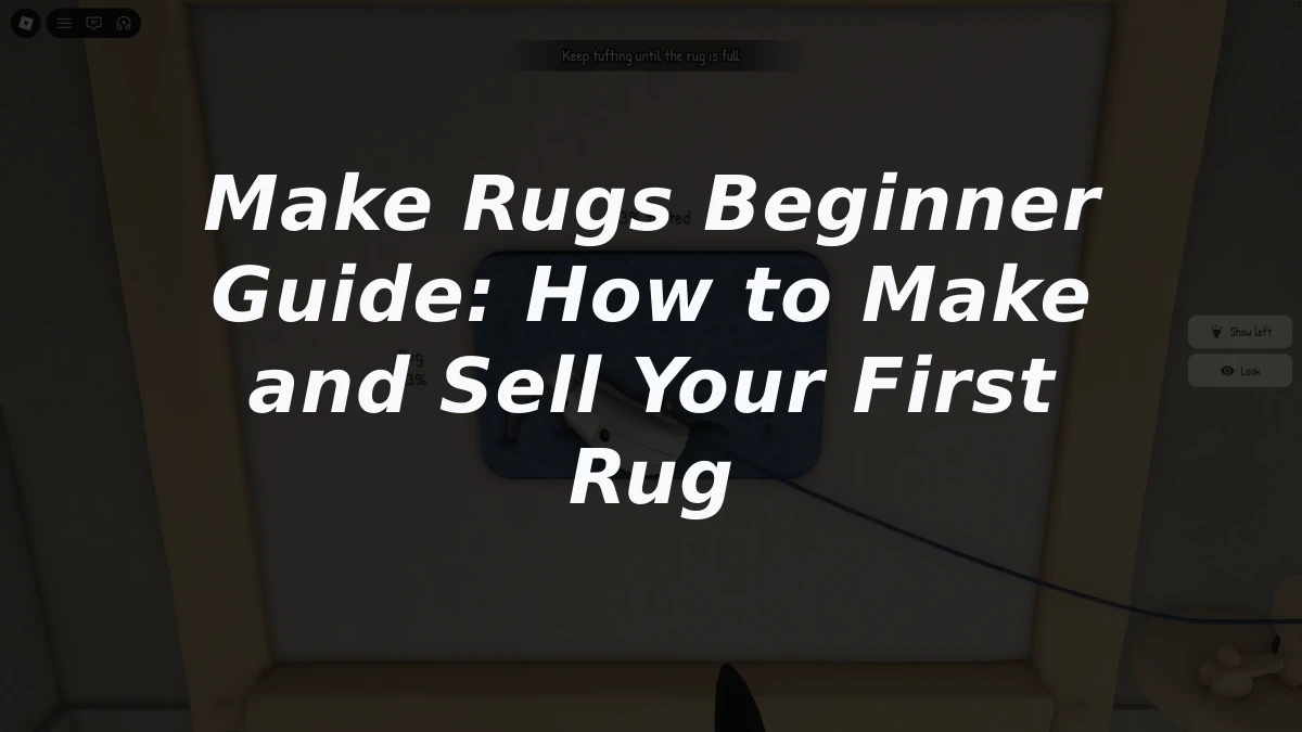 Make Rugs Beginner Guide: How to Make and Sell Your First Rug