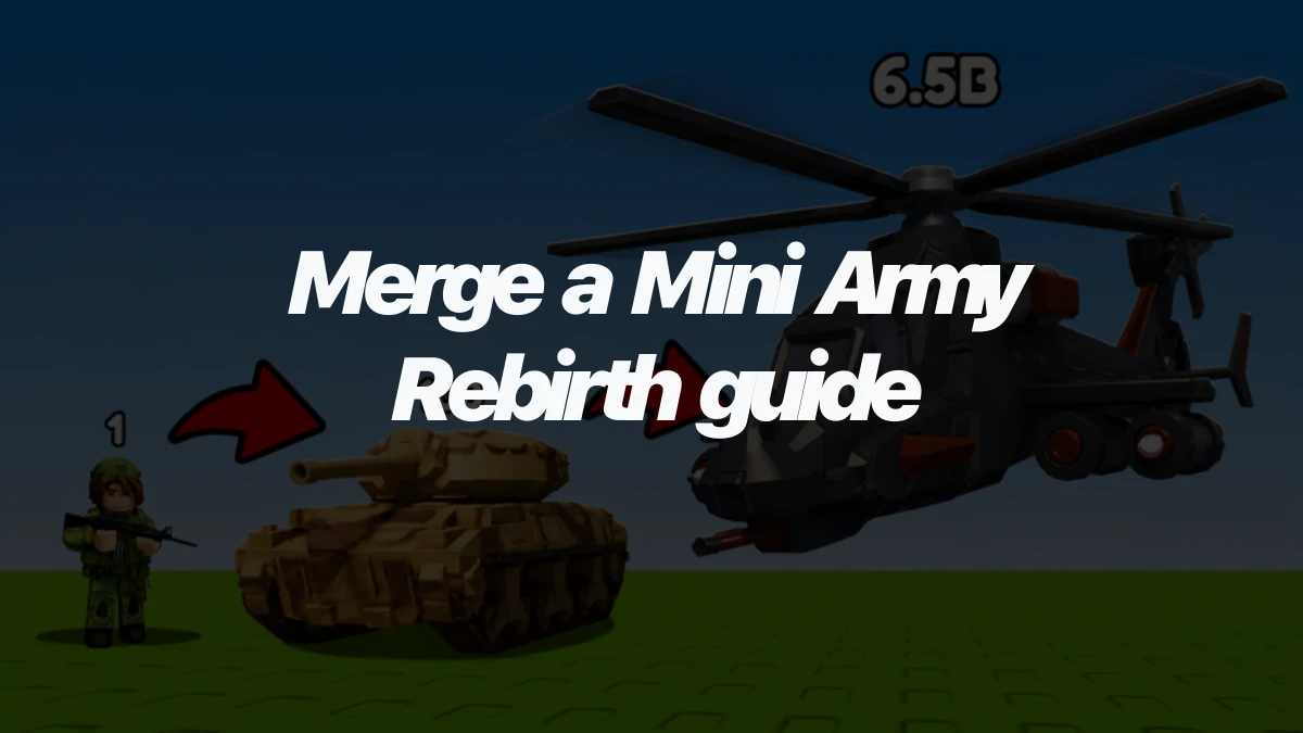 Merge a Mini Army Rebirth guide: requirements, resets, and when to press it