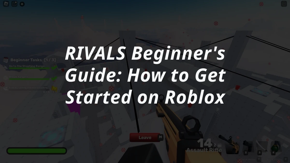 RIVALS Beginner's Guide: How to Get Started on Roblox