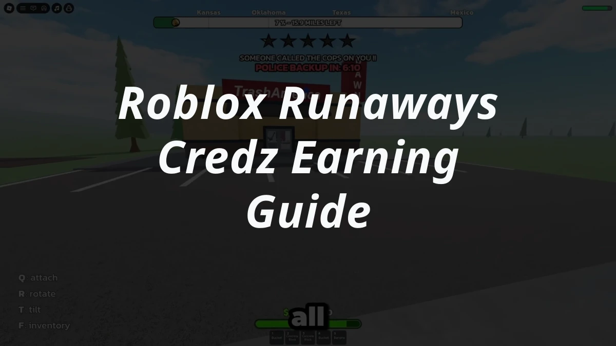 Roblox Runaways Credz Earning Guide