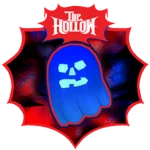The Hollow badge icon for Incorporeal Incorporated, showing a blue ghost with a light-blue face.
