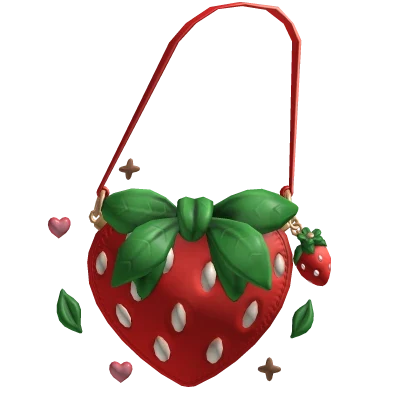 The Berry Bindle strawberry sling bag Roblox UGC reward