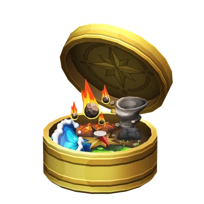 The Disaster Forecaster gold compass case Roblox UGC reward