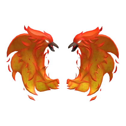 Duel of the Heights paired phoenix wings Roblox UGC reward