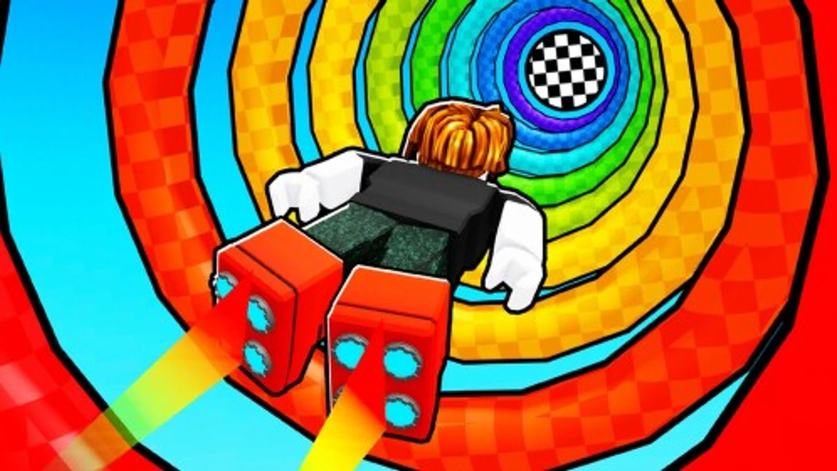 Flying Boot Race Simulator