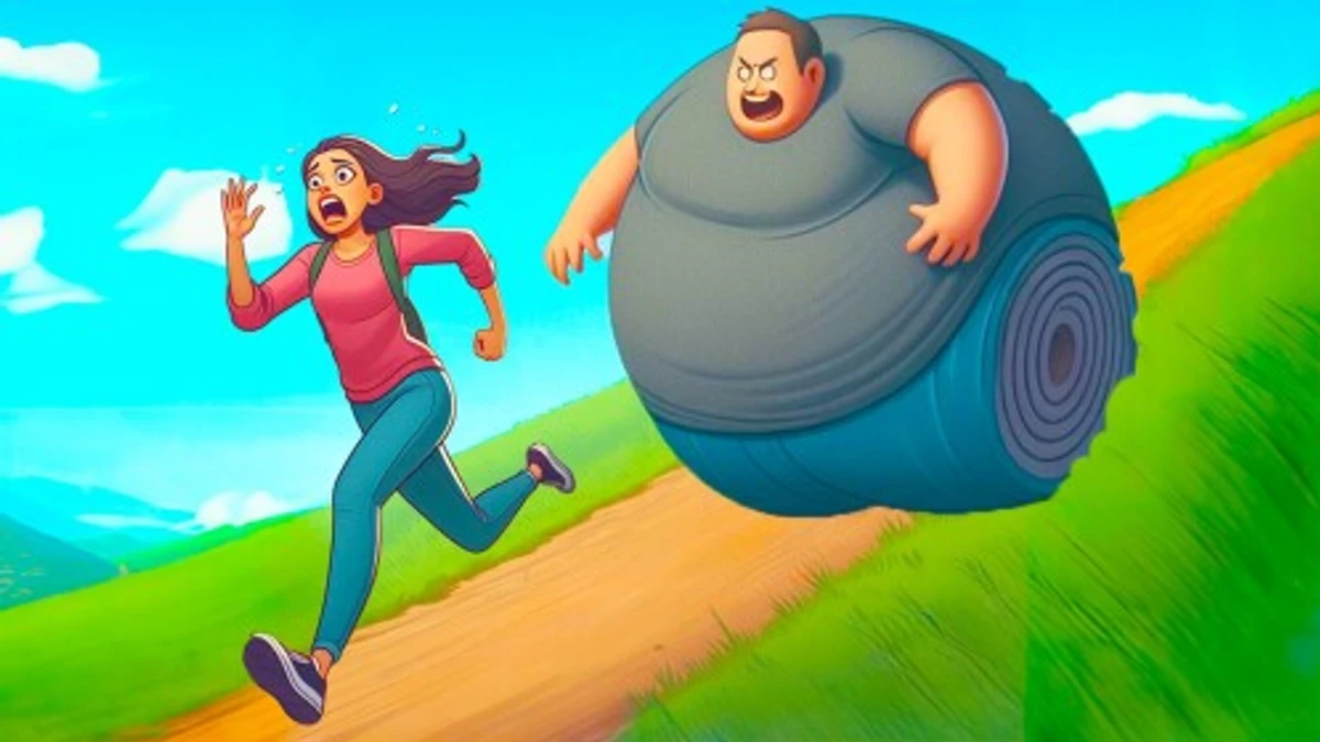 Get Fat And Roll Race