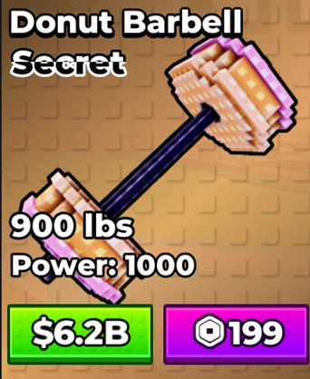 Donut Barbell