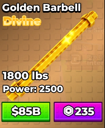 Golden Barbell