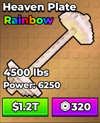 Heaven Plate