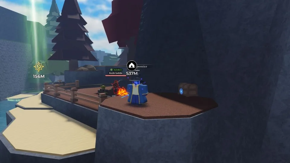 Goblin Camp Hidden Platform