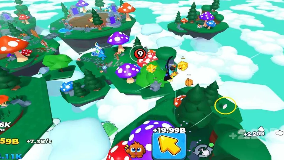 Mushroom Island, Treasure Chest