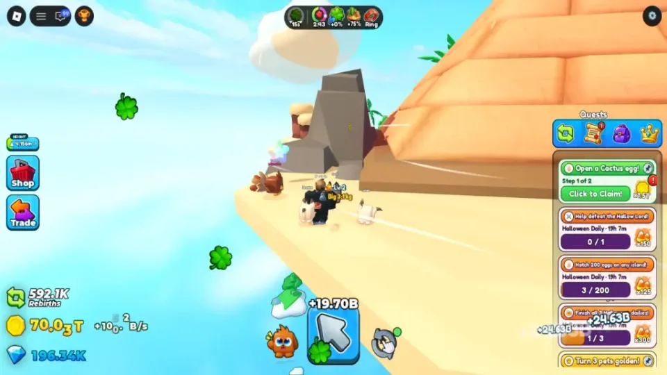 Desert Island, Pyramid