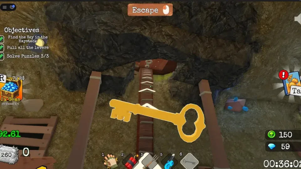 Trapdoor Escape
