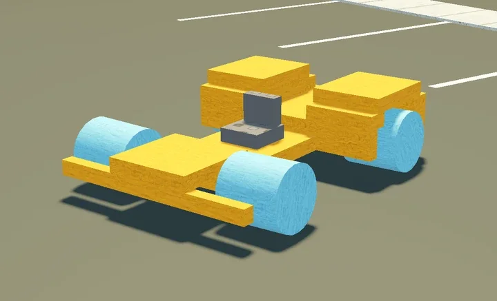 Roblox Orange Car(2011)