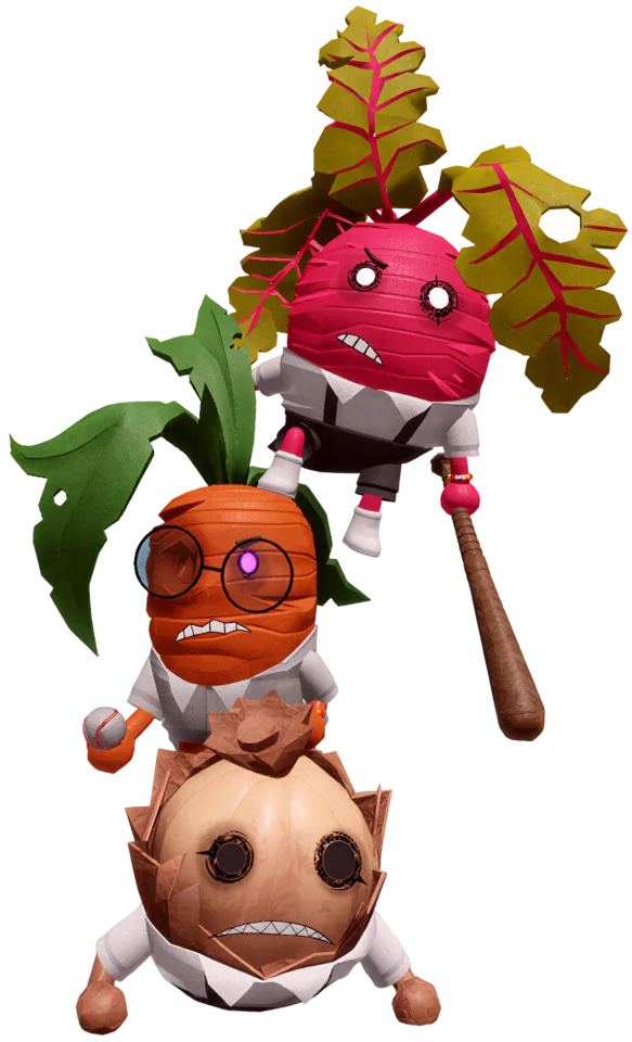 The 3 Veggiteers