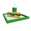 Sub 'n' Go Tray
