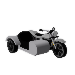 2 Seat Motorcycle
