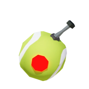 Exploding Tennis Ball