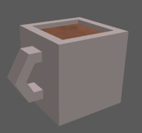 Mug (Brown Fluid)