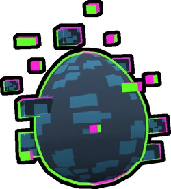 Glitch Green Egg