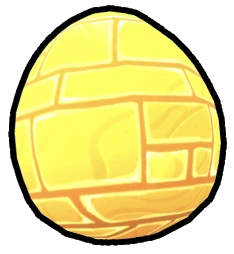Golden Brick Egg