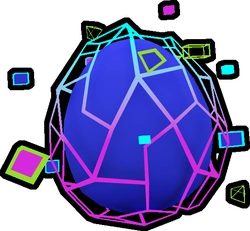 Hacker Wireframe Egg