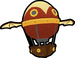 Steampunk Airship Egg
