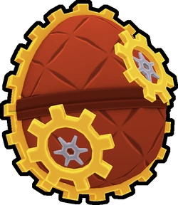 Steampunk Gears Egg