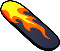 Flame Hoverboard