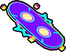 Holographic Hoverboard