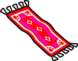 Red Flying Carpet