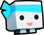 Blue BIG Maskot