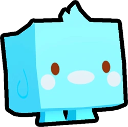 Blue Marshmallow Chick