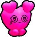 Heart Balloon Cat