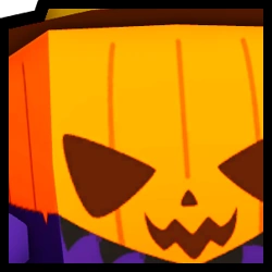 Huge Pumpkin Scarecrow