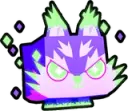 Neon Twilight Wolf