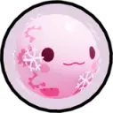 Snow Globe Axolotl